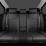 Premium Leather Car Seat Covers for Cars, SUVs & Trucks ?C Front & Rear Seat Protector, Custom Fit Design ?C Minimalist Horizontal 27 – Bild 3