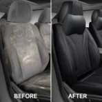 Premium Leather Car Seat Covers for Cars, SUVs & Trucks – Front & Rear Seat Protector, Custom Fit Design – With Headrest Diamond Pattern 25 - Afbeelding 6