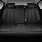 Premium Leather Car Seat Covers for Cars, SUVs & Trucks – Front & Rear Seat Protector, Custom Fit Design – With Lumbar Support Classic Design 04 - Afbeelding 3