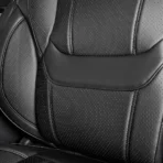 Premium Leather Car Seat Covers for Cars, SUVs & Trucks – Front & Rear Seat Protector, Custom Fit Design – With Lumbar Support Classic Design 04 - Afbeelding 4