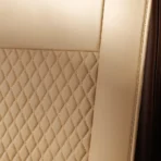 Premium Leather Car Seat Covers for Cars, SUVs & Trucks – Front & Rear Seat Protector, Custom Fit Design  – Luxury Quilted Diamond Padding 07 - Kuva 4