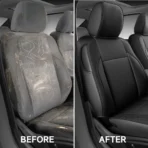 Premium Leather Car Seat Covers for Cars, SUVs & Trucks – Front & Rear Seat Protector, Custom Fit Design – Simple Style 02 - Afbeelding 6