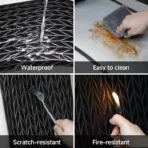 Premium Leather Car Seat Covers for Cars, SUVs & Trucks – Front & Rear Seat Protector, Custom Fit Design – Sporty Stitch Accents 09 - Imagen 7