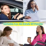 Car Seat Cushion with Back Support Pillow for All Car-Anti-Slip & Breathable & Relieve Pain Universal Fit - Imagen 6