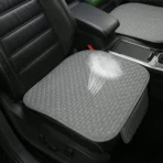 Front Linen Car Seat Cushion for All Cars-Non-Slip Soft & Breathable Universal Fit - Afbeelding 2