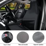 Front Seat Cover for All Cars-Waterproof & Dustproof Universal Fit - obrazek 2