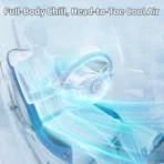 Upgraded Cooling Car Seat Cover 12V-24V Ventilated Cooling Car Seat Cushion Universal Fit - Bild 8