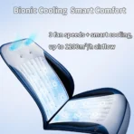 Upgraded Cooling Car Seat Cover 12V-24V Ventilated Cooling Car Seat Cushion Universal Fit - Bild 3