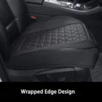 PU Leather Front Seat Cushion for All Cars-Full Coverage & Anti-Slip Universal Fit - Image 2