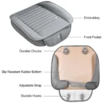 Breathable Anti-Slip Seat Cushion Mat Protector Universal Fit - immagine 6