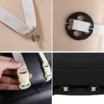 Front PU Leather Car Seat Cushions for All Cars-Waterproof & Anti-slip & Breathable Universal Fit - Bild 6