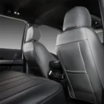 Premium Leather Car Seat Covers for Cars, SUVs & Trucks – Front & Rear Seat Protector, Custom Fit Design – Sporty Horizontal Lines Padding 12 - obrazek 2