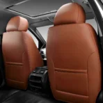Premium Leather Car Seat Covers for Cars, SUVs & Trucks – Front & Rear Seat Protector, Custom Fit Design – Luxury Padding 23 - Image 2