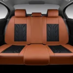 Premium Leather Car Seat Covers for Cars, SUVs & Trucks – Front & Rear Seat Protector, Custom Fit Design – Luxury Padding 23 - Image 3