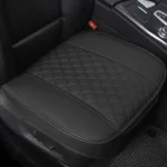 PU Leather Front Seat Cushion for All Cars-Full Coverage & Anti-Slip Universal Fit