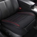 Premium PU Leather Front Seat Cover for All Cars-Anti-Slip & Full-Wrap Protection Universal Fit