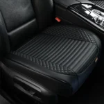 Nappa Leather Seat Cushion for All Cars-Breathable & Anti-Slip Universal Fit