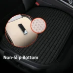 Linen Seat Cushion for All Cars-Breathable & Anti-Slip Universal Fit - Kuva 4