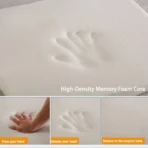 Memory Foam Car Seat Cushion for All Cars-Adjustable & Breathable Universal Fit - immagine 5