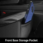 Premium Leather Seat Cushion for All Cars-Waterproof & Anti-slip & Full Protection Universal Fit - Billede 3