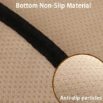 Linen Seat Cushion for All Cars-Breathable & Anti-Slip Universal Fit - Image 4