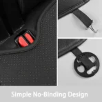 Premium Leather Seat Cushion for All Cars-Waterproof & Anti-slip & Full Protection Universal Fit - Billede 6