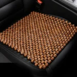 Natural Wooden Bead Seat Cushion for All Cars-Breathable & Massage Universal Fit