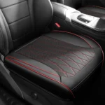 Nappa Leather Seat Cushion for All Cars-360° Full Coverage & Breathable & Anti-Slip Universal Fit