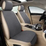 Linen Seat Cushion for All Cars-Breathable & Anti-Slip Universal Fit