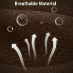 Linen Seat Cushion for All Cars-Breathable & Anti-Slip Universal Fit - Image 2