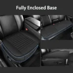 Premium Leather Seat Cushion for All Cars-Waterproof & Anti-slip & Full Protection Universal Fit - Billede 2