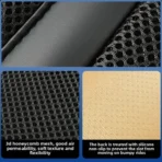 12V Summer Ventilation Seat Cushion for All Cars-Cooling & Massage & Breathable Universal Fit - Billede 2