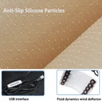 Ventilated Seat Cushions for All Cars-Cooling & Breathable Universal Fit - obrazek 4