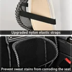 Ice Silk Bamboo Seat Cushion for All Cars-Breathable & Waist Protection Universal Fit - obrazek 6
