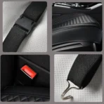 Nappa Leather Seat Cushion for All Cars-Breathable & Anti-Slip Universal Fit - Billede 6