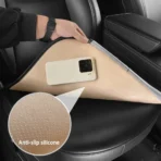 Premium Leather Seat Cushion for All Cars-Waterproof & Anti-slip & Full Protection Universal Fit - Billede 4