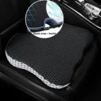 Honeycomb Memory Foam Seat Cushion for All Cars-Breathable & Raised Angle Design & Anti-Slip Universal Fit - Billede 8