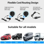 12V/24V Ventilated Seat Cushion for All Cars-Cooling & Breathable Universal Fit – Bild 8