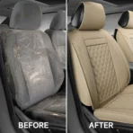 Premium Leather Car Seat Covers for Cars, SUVs & Trucks – Front & Rear Seat Protector, Custom Fit Design – Diamond Pattern Deluxe 22 - Afbeelding 6