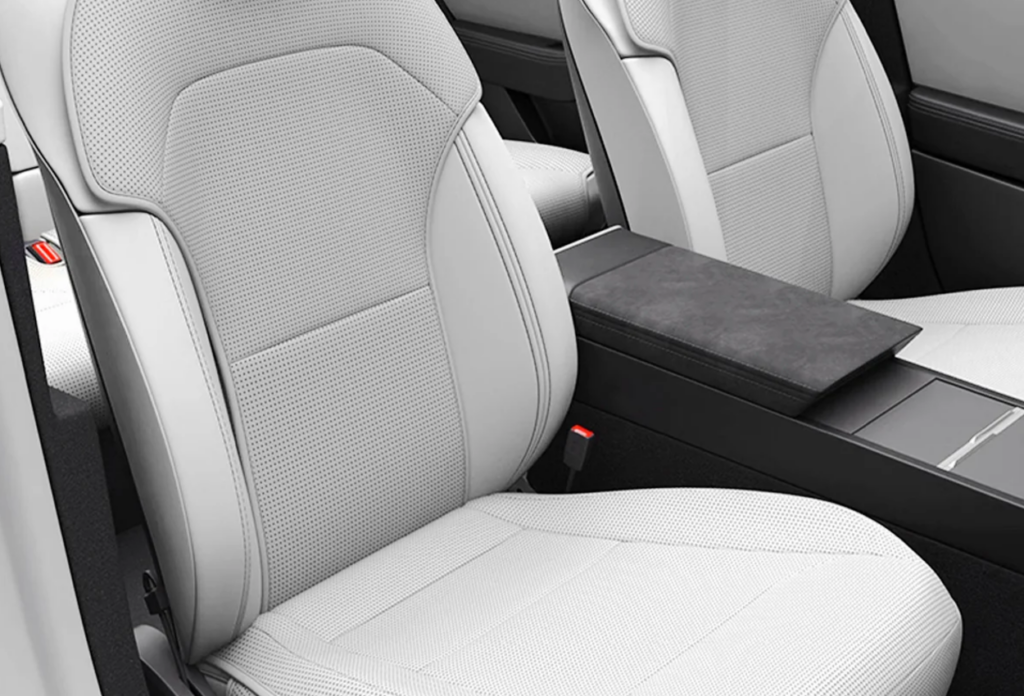Tesla Model Y with Premium Seat Covers