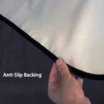 Towel Rear Bench Seat Cover for All Cars-Waterproof & Non-Slip Universal Fit – Image 3