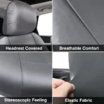 PU Leather Seat Cover for All Cars-Breathable & Waterproof Universal Fit – Bild 3