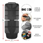 Baby Seat Cushion for All Cars-Waterproof & Non-Slip Universal Fit - obrazek 8