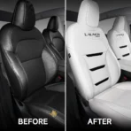 Custom Fit All-Inclusive Seat Cover for New Tesla Model Y Juniper 2025+ (3-Lined Insignia With Launch Series Embroidery Logo) - Image 10