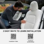All-Inclusive Seat Cover for 5 Seat Tesla Model X 2022-2025+ - Afbeelding 16