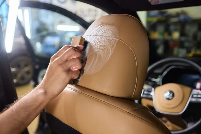 Clean Leather Car Seats