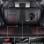 Custom Fit Toyota Rav4 Leather Seat Cover All Inclusive Seat Cover 08 - Image 3