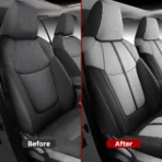 Custom Fit Toyota Rav4 Leather Seat Cover All Inclusive Seat Cover 10 - Image 4