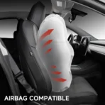 Alcantara Custom Fit All-Inclusive Seat Cover for Model 3 2018-2023 - Image 10