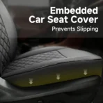 Custom Fit Leather Seat Covers for Ford Mustang Mach E-Front & Rear Seat Protector - Image 4